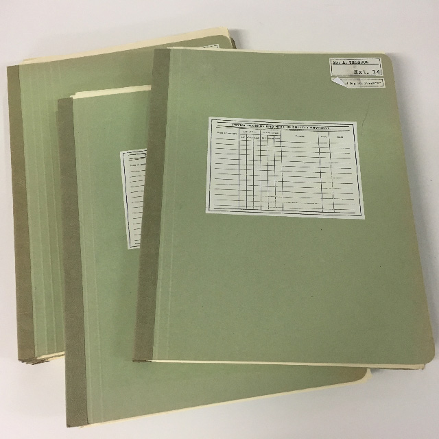 PAPERWORK, War Medical File - Green